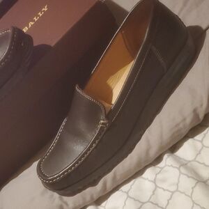 Bally Dark Brown Loafers